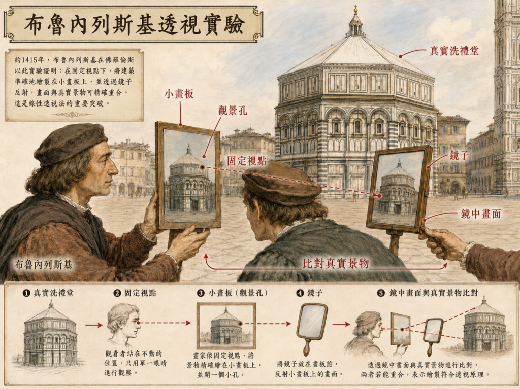 布魯內列斯基透視實驗