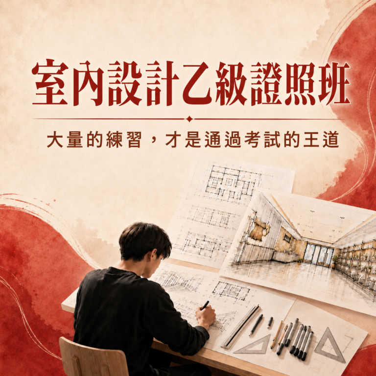 室內設計乙級正方形